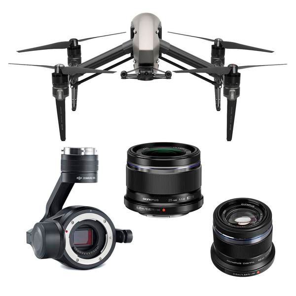 Compatible Lenses for the DJI Zenmuse X5S Advexure