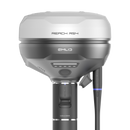 Emlid Reach RS4 on a survey pole Front
