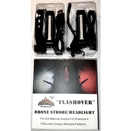 Flashover Public Safety Drone Strobe Light for Police & Fire (2-Pack)