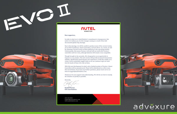Autel Robotics EVO II Version 2 Announcement