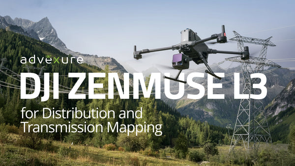 DJI Zenmuse L3 for Distribution and Transmission Mapping