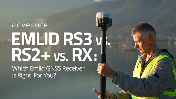 Emlid RS3 vs RS2+ vs RX: Which GNSS Receiver is Right For You?