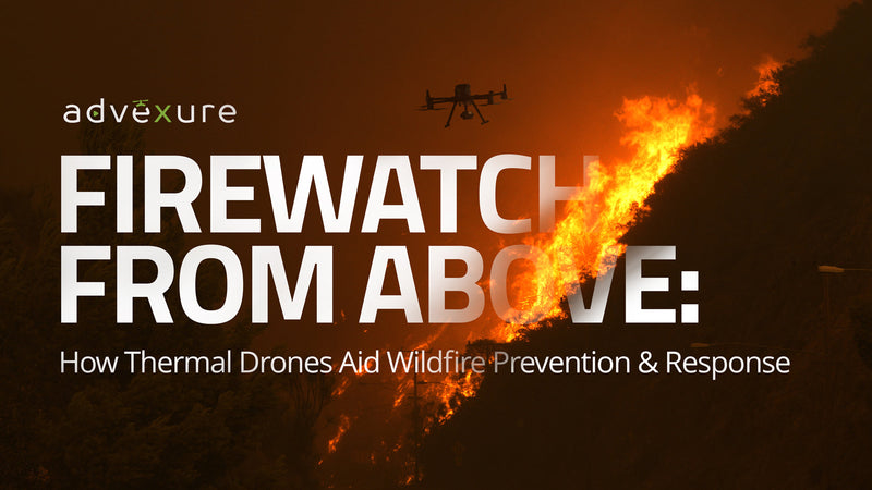 Firewatch from Above: How Thermal Drones Aid Wildfire Prevention and Response