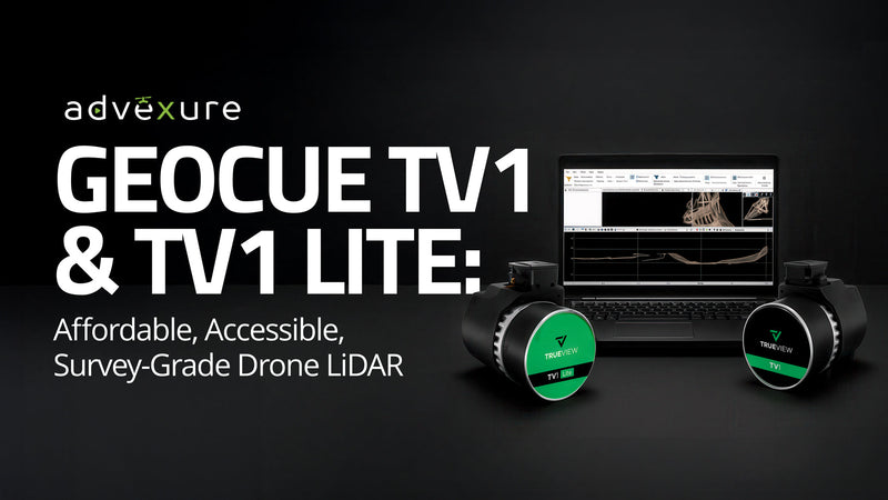 Geocue TV1 & TV1 Lite: Affordable, Accessible, Survey-Grade Drone LiDAR
