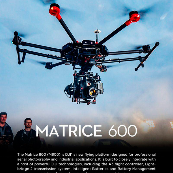 Dji matrice top 600 payload capacity