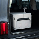 DJI Dock 2 for Remote UAS drone operations - Dock 2 loaded in the back of an SUV