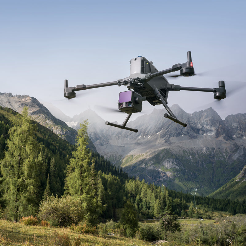 DJI Zenmuse L3 LiDAR on a M400 flying in a mountaineous area