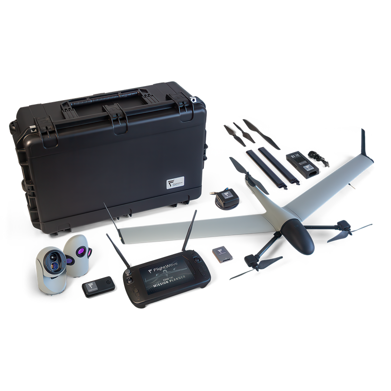 Red Cat Edge 130- Hybrid Fixed-Wing VTOL Tricopter