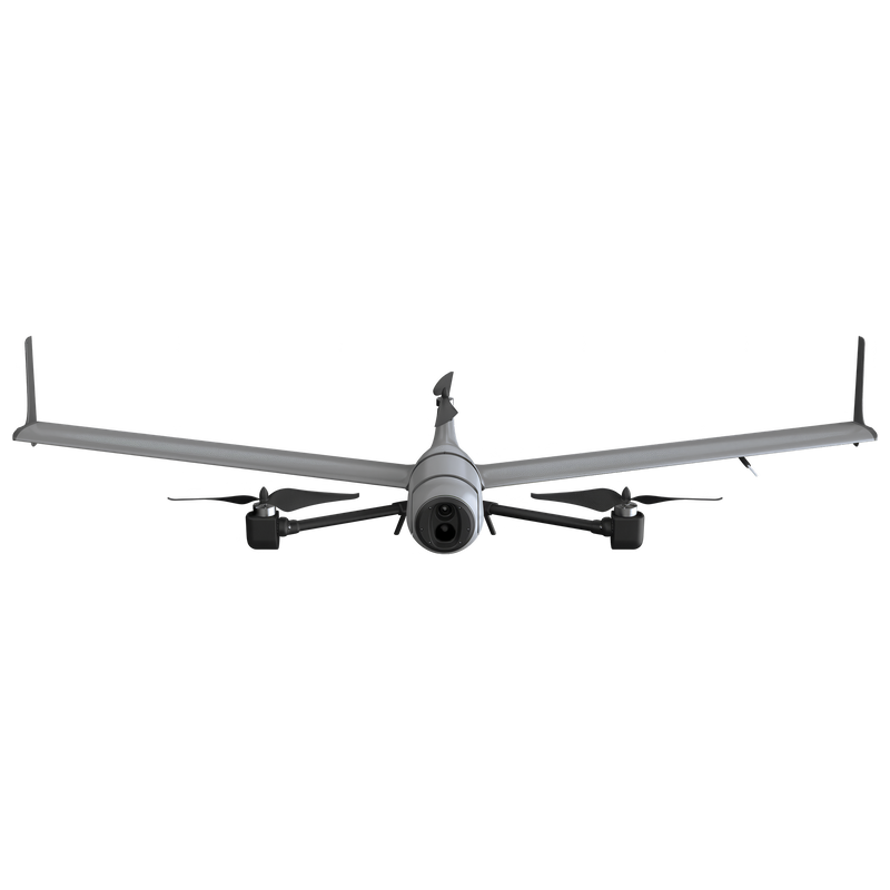 Red Cat Edge 130 hybrid fixed wing VTOL tricopter