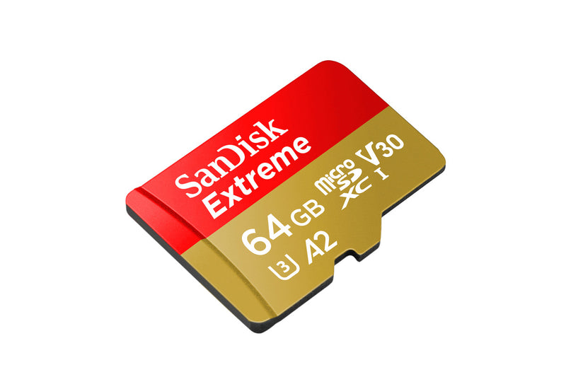 SanDisk 64GB Extreme Micro SD Card with Adapter – Advexure