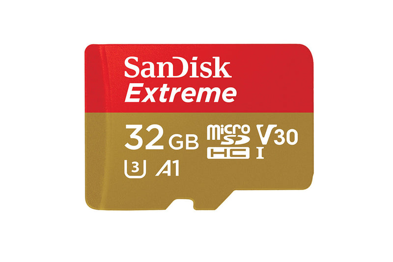 SanDisk 32GB Extreme Micro SD Card with Adapter